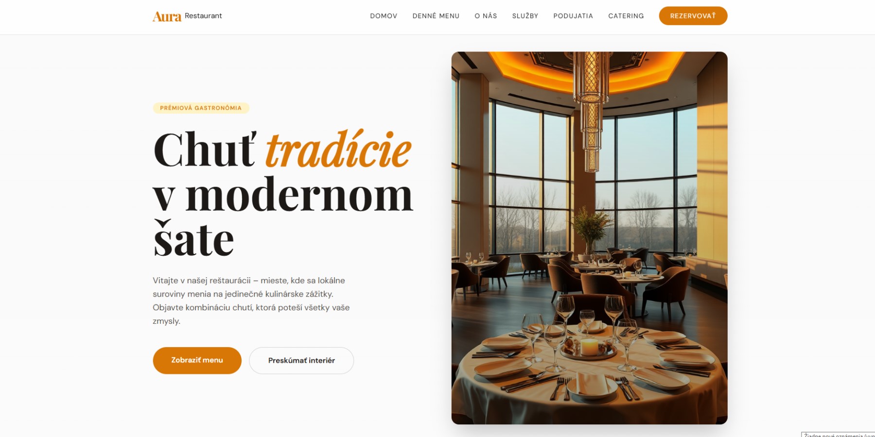 Restaurant web