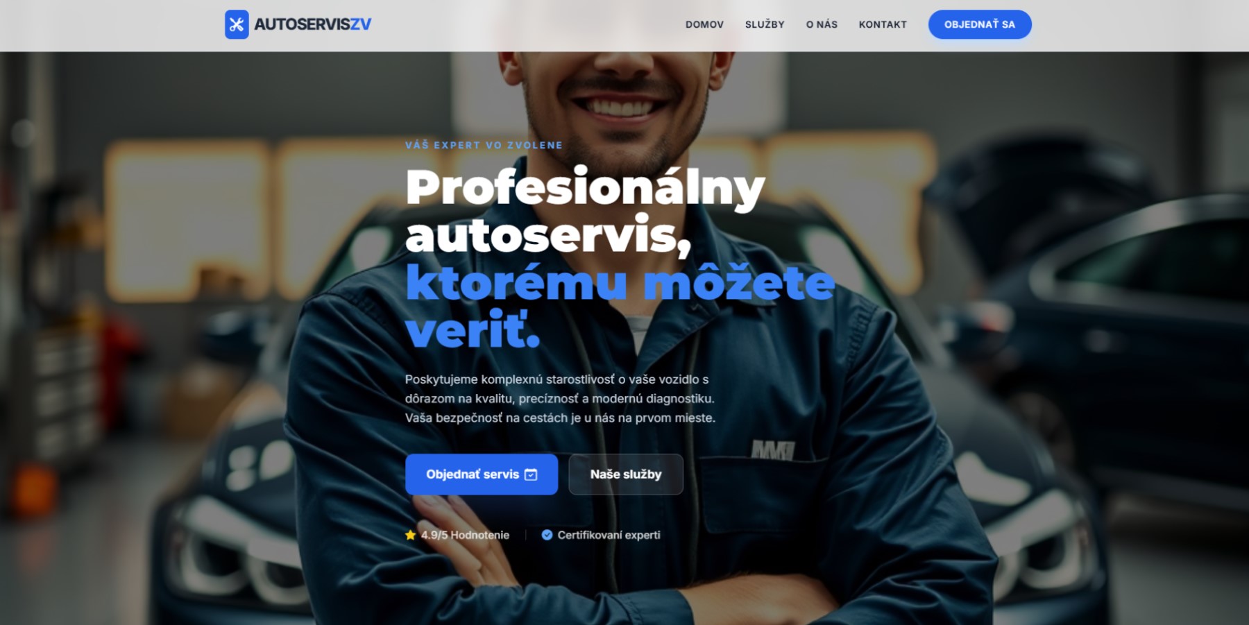 Tvorba webu pre živnostníkov