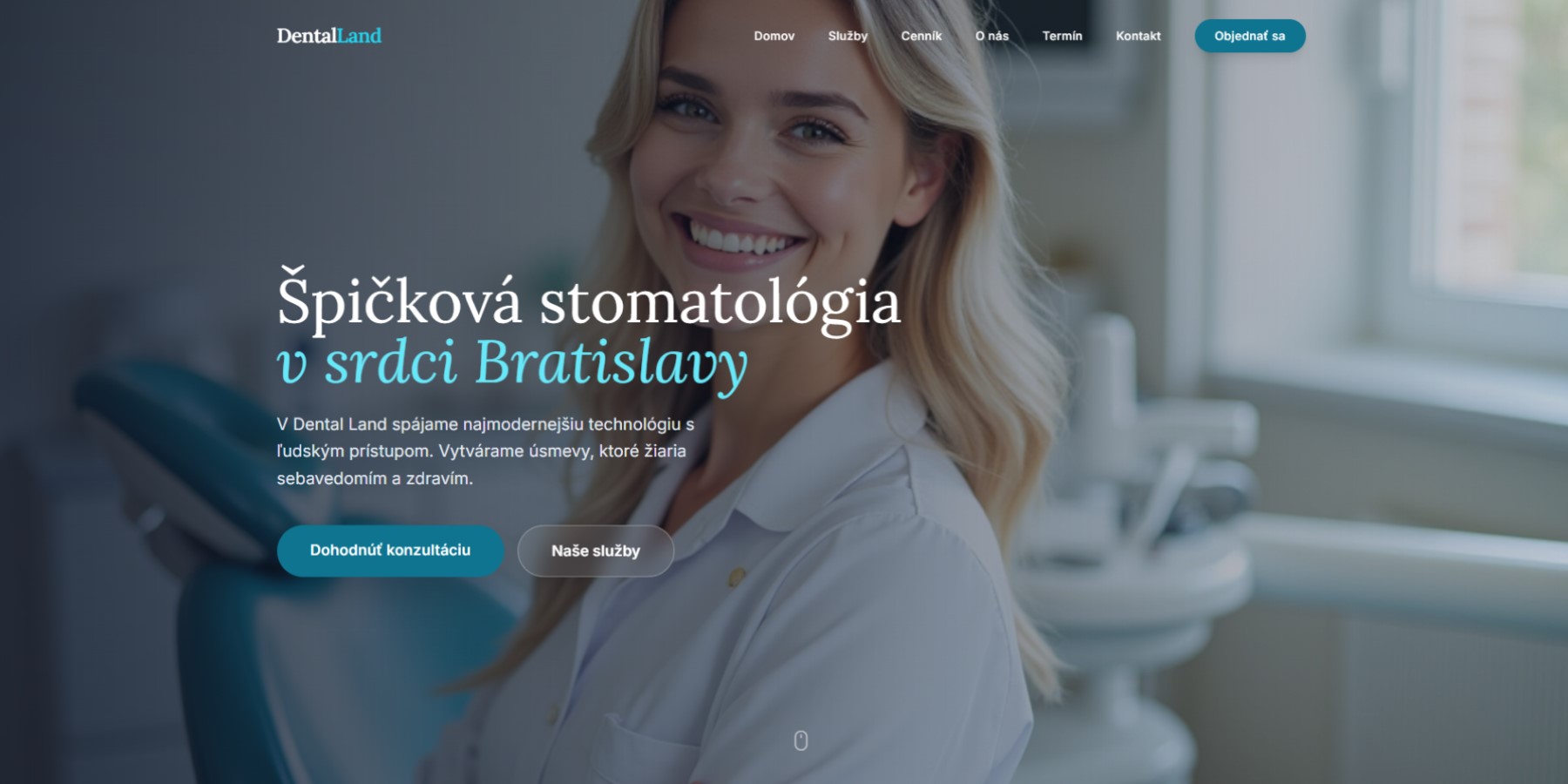 web pre zdravotníctvo